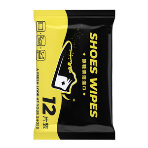 ผ้าเช็ดรองเท้า 12 ชิ้น ผ้าไม่ทอสำหรับขจัดคราบสำหรับรองเท้าผ้าใบ - Product Image 5