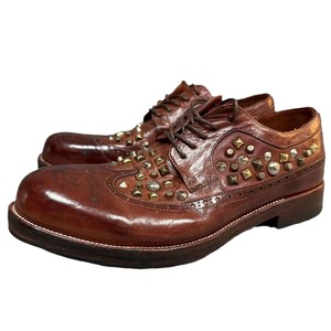 Goodyear Zapatos DE TRABAJO hechos a mano Zapatos de cuero retro Zapatos de <span class=keywords><strong>hombre</strong></span> de cuero de <span class=keywords><strong>caballo</strong></span> con remaches lavados con agua - Product Image 3