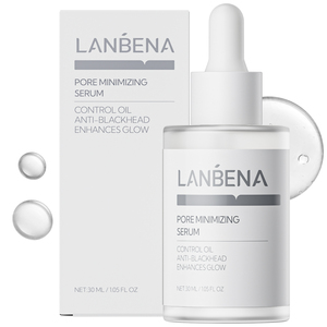 Sérum réducteur de pores Lanbena, nouvelle formule, avec complexe multi-acides à 8%, adapté aux peaux sensibles - Product Image 1