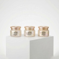 Pot cosmétique de luxe en verre et plastique 50g, personnalisable, plusieurs options de couleurs, transparent, blanc, vert, or, pour crème visage - Offre Spéciale