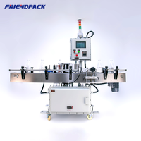 Machine d'étiquetage automatique de bouteilles rondes personnalisées UPK avec imprimante, 20-200 pièces/min, machine d'étiquetage de bouteilles de vin, machine d'étiquetage de bouteilles en plastique