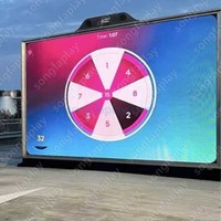 Jeux de football mural Tic-Tac-Toe, jeu de lancer de ballon immersif en réalité augmentée, installations murales de jeu de ballon pour parcs d'attractions, simulateur sportif