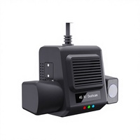 Caméra de tableau de bord Lotim 1080P à double objectif, caméra de rétroviseur, enregistreur DVR de voiture 2CH avec suivi 4G/WiFi/GPS, vidéo en direct ultra grand angle