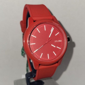 Montre à quartz pour <span class=keywords><strong>homme</strong></span> Boîtier en plastique Bracelet de montre en silicone - Product Image 3