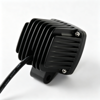 Lampe de zone de sécurité LED rouge et bleue de 2,4 pouces pour chariot élévateur, faisceau lumineux clignotant en forme de flèche, lampe de délimitation virtuelle de zone de danger pour entrepôt