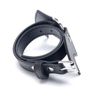 Punk gotische vleermuisvleugels vampier lederen halsband bondage Halloween kerst choker ketting - Product Image 4