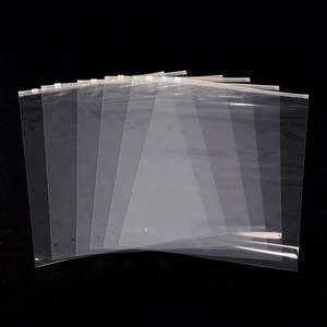 Custom Matte Frosted <b>Clear</b> Tshirt Apparel Garment Shipping Zipper Poly <b>Bag</b> Gravure Printing <b>Recyclable</b> Biodegradable Shoes - Product Image 2