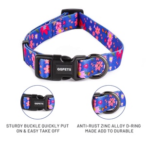 Collare di Lusso Morbido in Poliestere Regolabile per Cuccioli con Design Personalizzato, Stampa Cartoon e Fiocco per Cani di Piccola Taglia con Fibbia - Product Image 2