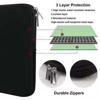 Sac pour ordinateur portable personnalisé, souple, portable, grande capacité, étui pour tablette, housse imperméable en néoprène pour Macbook Air