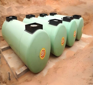 10m3 20m3 30m3 40m3 50m3 60m3 Réservoir de carburant souterrain à double paroi Prix Réservoir de stockage d'essence et d'huile à double couche à vendre - Product Image 1