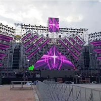 Table de score de mur vidéo LED portable extérieur P3.91 P4.81 écran LED géant location d'écran LED signalisation numérique et affichages score DJ