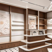 Vitrines, étagères et armoires de rangement sur mesure pour les magasins d'accessoires, disponibles en différentes tailles et formes