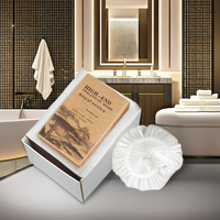 Kit d'Accueil Hôtelier en Papier Kraft avec Brosse à Dents, Dentifrice et Trousse de Rasage |   Logo personnalisé OEM