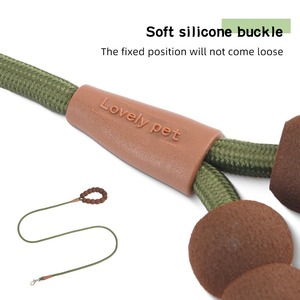 Correa de Lujo para Perro, Suave, Reflectante, Ecológica, de Nailon Estampado, con Asa de Espuma de Burbujas y Diseño Antitirones de Cadena en P - Product Image 5