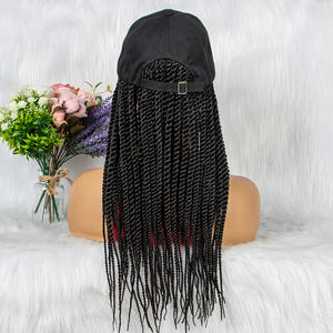 Perruque <span class=keywords><strong>afro</strong></span> dreadlocks synthétique longue tressée pour femmes noires, perruque en fibre résistante à la chaleur pour usage quotidien - Product Image 5