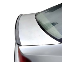 Aileron arrière en ABS noir brillant pour BMW E46 Série 3 1998-2006 avec installation par ruban adhésif
