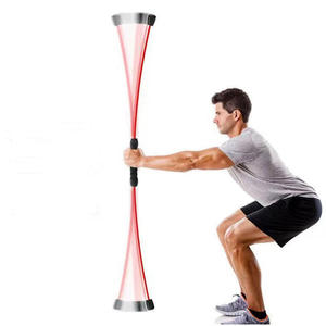 Nuevo Bastón Elástico Felix para Entrenamiento de Músculos Centrales, Barra Flexible para Ejercicios Aeróbicos, Fabricada con Fibra de Vidrio y Goma, Rojo/Negro, Ecológico - Product Image 6