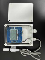 Transmisor de humedad de temperatura industrial con protocolo Modbus TCP, controlador IP68 TH, fuente de alimentación POE, registrador de datos