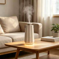 Diffuseur d'arômes intelligent WiFi portable 50 ml, commande par application, rechargeable, distributeur de parfum, minuterie 5 niveaux, éclairage LED, maison, voiture, camping-car