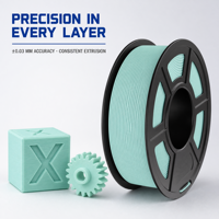 Filament d'imprimante 3D PreFuture PLA+ 1,75 mm 1,1 kg Précision dimensionnelle +/-0,02 mm Bobinage soigné Service de moulage