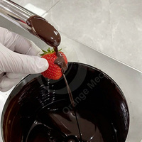 Mesin peleburan coklat harga digital dispenser coklat panas mesin tempering coklat