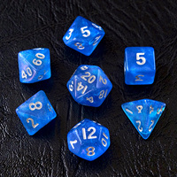 Moonstone 10mm Mini jeu de dés MDN pour MTG RPG Donjons et Dragons Jeu de rôle, couleurs assorties disponibles