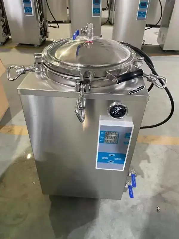 100L Autoclave Counter Pressure Retort Sterilizers Machines For Agricultural Products Mushrooms Sterility Test