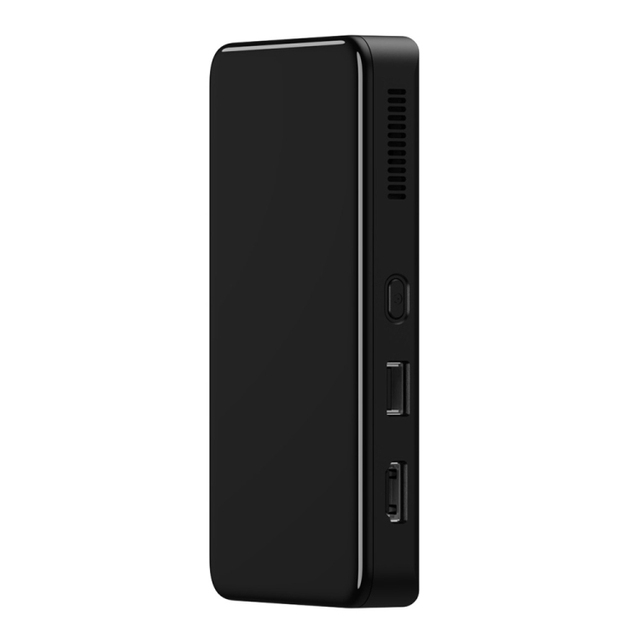 Wholesales S90 DLP Android 9.0 1GB+8GB 4K Mini WiFi Smart Projector, EU Plug(Black)