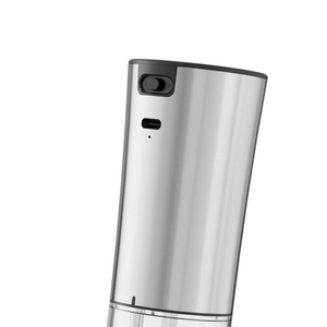 Moulin à sel et à poivre électrique haut de gamme en acier inoxydable, à chargement par induction, réglable par gravité, avec lumière - Product Image 6
