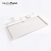 Bac de récupération d'eau de condensation en plastique pour pompe de climatiseur, bac de récupération de condensat