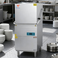 Laveuse de bouteilles en verre automatique avec décolleuse d'étiquettes, pour bouteilles de vin et flacons de laboratoire, en acier inoxydable 304, séchage à air chaud