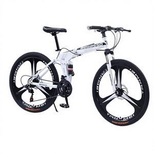 Vélo de montagne pliable à trois roues, vélo tout-terrain à suspension intégrale pour adultes, à vitesse variable - Product Image 1