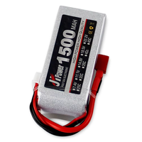 Batterie Lipo 3S 11.1V 1500mAh 25C, batterie au lithium polymère pour voiture RC, bateau, mini avion à aile fixe, hélicoptère, CE UN38.3 RoHS