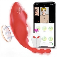 Honey Love Tragbares Frauen-Sexspielzeug - 9-Gang-Vibration Kabellose Fernbedienung via App USB Magnetisches Aufladen Modell LX-0238