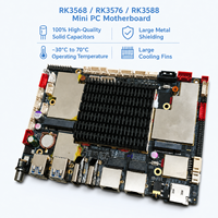 Mini PC Industrial Sin Ventilador Rockchip RK3576, NPU 6 TOPS, Placa Base de Grado Industrial 100% Nueva, WIFI6, 8K 60 HZ