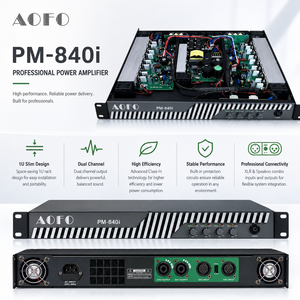 เพาเวอร์แอมป์ 1U 2/4 แชนแนล 400W ระดับมืออาชีพ สำหรับ<span class=keywords><strong>ลำโพง</strong></span> PA ใน<span class=keywords><strong>ห้อง</strong></span><span class=keywords><strong>ประชุม</strong></span> ระบบเสียงสำหรับการ<span class=keywords><strong>ประชุม</strong></span> - Product Image 2