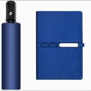 Set de Regalo de Lujo con Agenda Magnética OEM, Taza Térmica y Paraguas Automático para Regalos Empresariales de Alta Gama para Empleados o Invitados - Product Image 1