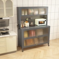 Bufet Stainless Steel, furnitur ruang tamu meja papan samping putih papan samping mewah