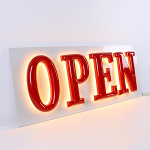 Lettres lumineuses pour enseignes murales, éclairées à l'avant et à l'arrière, avec LED - Product Image 6