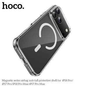 <span class=keywords><strong>เคส</strong></span>กันกระแทก <span class=keywords><strong>HOCO</strong></span> Magnetic Air Cushion สำหรับ iPhone 18 Pro Max/17 Pro Max  วัสดุ TPU นิ่ม ป้องกันการตกหล่น - Product Image 4