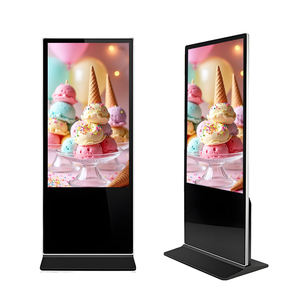 55 Zoll Interaktiver Indoor-Kiosk LCD-Bildschirm Totem Bodenständer Touchscreen für Restaurant Digitale Werbeanzeige Display-Board Bildschirme - Product Image 1