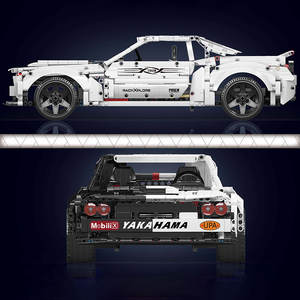 Mould King 13128, Juguete <span class=keywords><strong>de</strong></span> Bloques <span class=keywords><strong>de</strong></span> Construcción <span class=keywords><strong>de</strong></span> Coche Plotter a Escala 1/10, Bloques <span class=keywords><strong>de</strong></span> Construcción DIY, Modelo <span class=keywords><strong>de</strong></span> Coche RC, Bloques MOC <span class=keywords><strong>Mack</strong></span> - Product Image 4