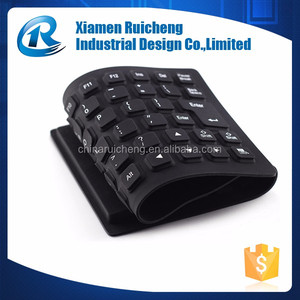 Télécommande pour produits numériques, clavier pour pièces en caoutchouc, Silicone, plusieurs marques, haute qualité, divers, noir ou blanc