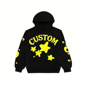 Sweat-shirts à capuche pour hommes en coton de qualité supérieure, 420g, vente en gros d'usine, streetwear, sweats à capuche lourds de créateur pour hommes - Product Image 4