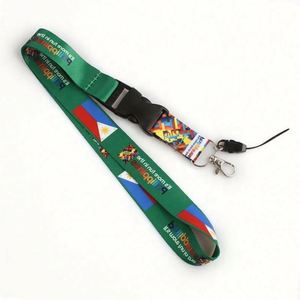 Custom Polyester Designer Keychain Durable Neck Strap Lanyard - Product Image 3
