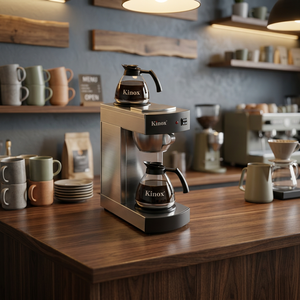 Cafetera Espresso de Acero Inoxidable para Uso en Hoteles, Venta al por Mayor - Product Image 3