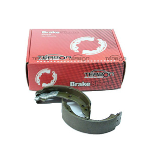 FSB680 Terbon de alta calidad, venta al por mayor, piezas de sistema de frenos automáticos, zapatas de freno semimetálicas traseras Alex 77362290 para FIAT - Product Image 1