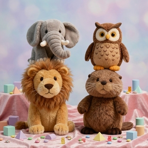 Giocattoli di Peluche Personalizzati all'Ingrosso, Design Moderno, <span class=keywords><strong>Prezzo</strong></span> Conveniente, Animali di Peluche Popolari su Misura - Product Image 1