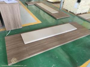 Panneau de tête de lit modulaire en MDF réglable pour hôtel, mobilier sur mesure pour projet <span class=keywords><strong>FF</strong></span>&E de chambre commerciale - Product Image 1