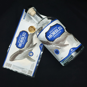 Premium Wine <strong>Label</strong> <strong>Printing</strong> Custom Shape Size <strong>Gold</strong> Silver Foil Stamping Stickers for Boutique Wineries - Product Image 1